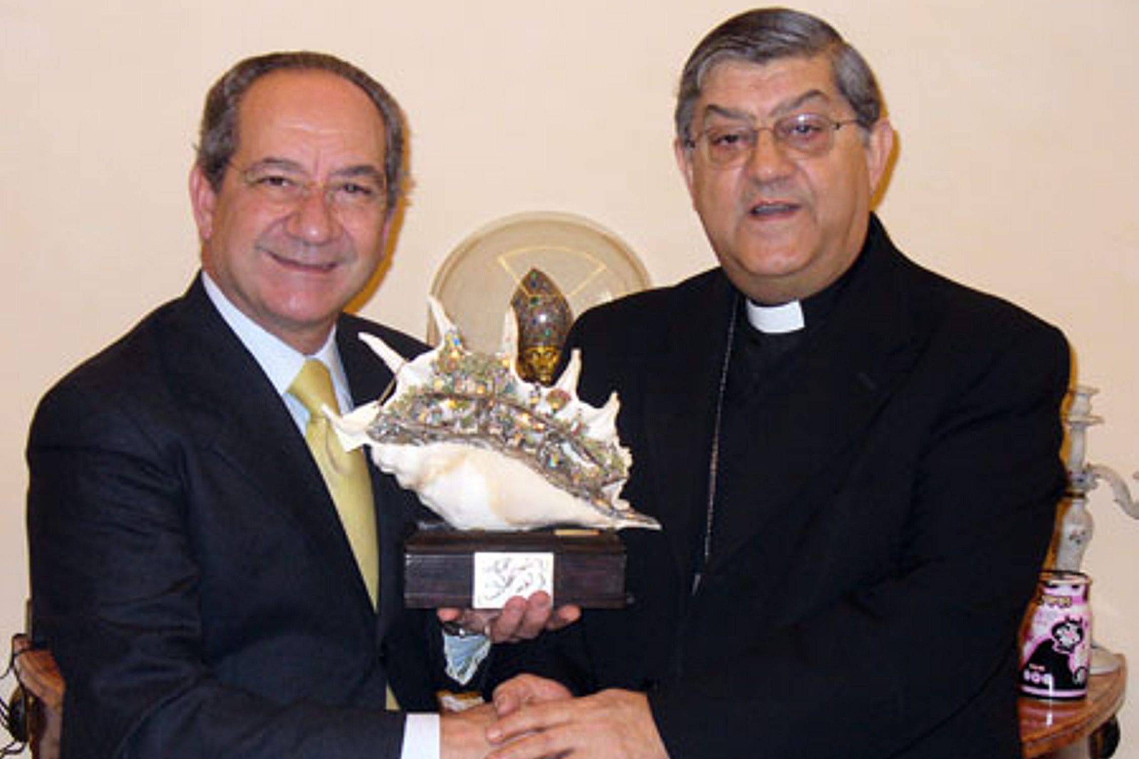 Cardinale Sepe - Udienza privata del 19 dicembre 2008